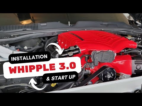 Whipple 3.0 Installation & Start Up on Hellcat Redeye