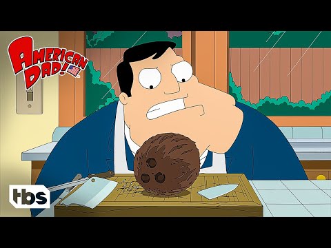 The Smith Family Struggles to Open a Coconut (Clip) | American Dad | TBS