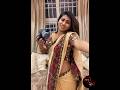 Nithya Shree Hot Navel Show Thoppul Hip Navel Saree