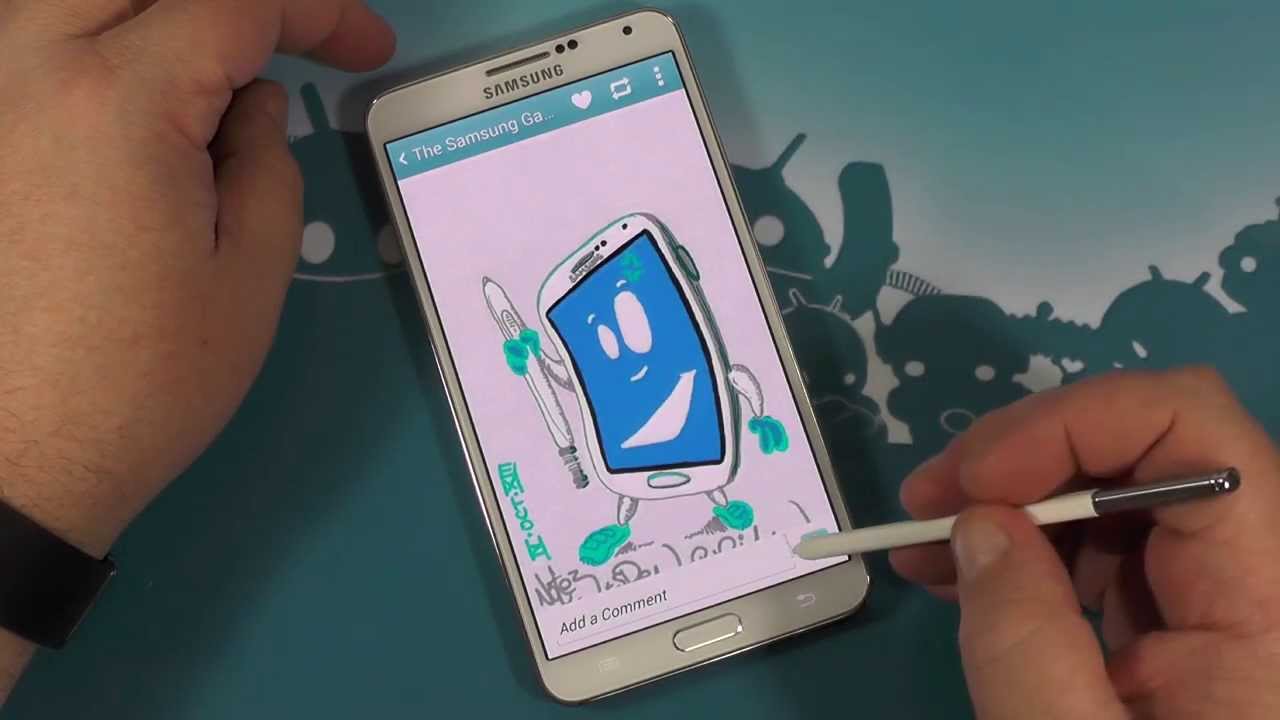 Hands on with the Pen.UP app - YouTube