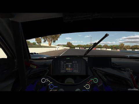 iRacing Winton Motor Raceway - Club Circuit Ferrari 296 GT3 (Dry) Track Guide (Hotlap + Telemetry)