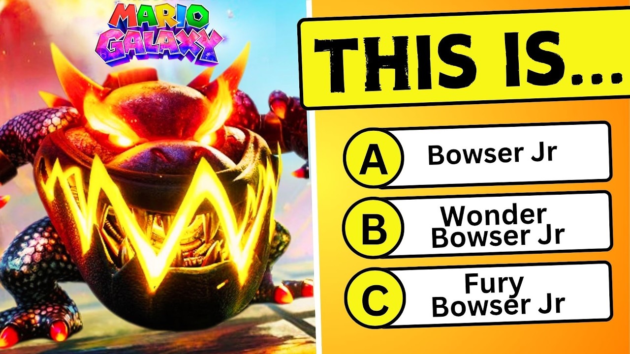 Super Mario Galaxy Movie Trivia Quiz 🎮 Ultimate Super Mario Quiz Challenge 2026
