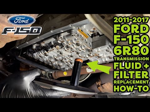 2011-2017 Ford F-150 6R80 Transmission Fluid and Filter Replacement How-To