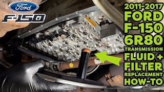 2011-2017 Ford F-150 6R80 Transmission Fluid and Filter Replacement How-To