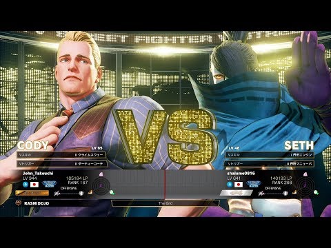 John Takeuchi (Cody) vs Uryo (Seth)：竹内ジョン（コーディ）vs うりょ（セス）