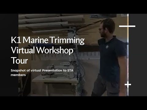 K1 Marine workshop tour snapshot