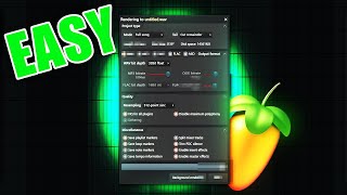 How To Get THE BEST Export Settings (FL Studio)