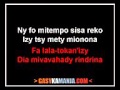Karaoke Gasy Eric Manana Tsy Ferana