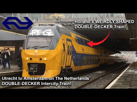 The Netherlands’ WEIRDLY-SHAPED Double-Decker Intercity Train, The NS VIRM!