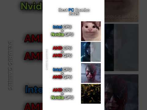 Best PC Build CPU GPU combo 2025