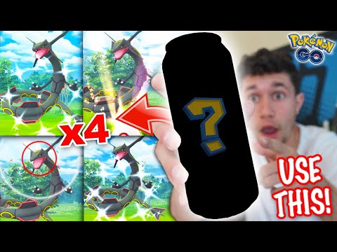HOW TO GET MORE SHINY POKÉMON IN POKÉMON GO! (4 Shiny Rayquaza in 1 Day)