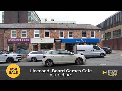 Licensed Cafe / Bistro / Restaurant For Sale Altrincham Greater Manchester