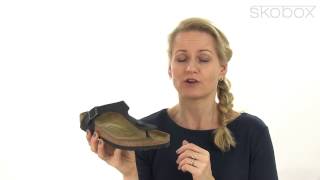 preview picture of video 'Skobox - Birkenstock Gizen tårem sandal i sort skind - Køb Birkenstock sandaler online'