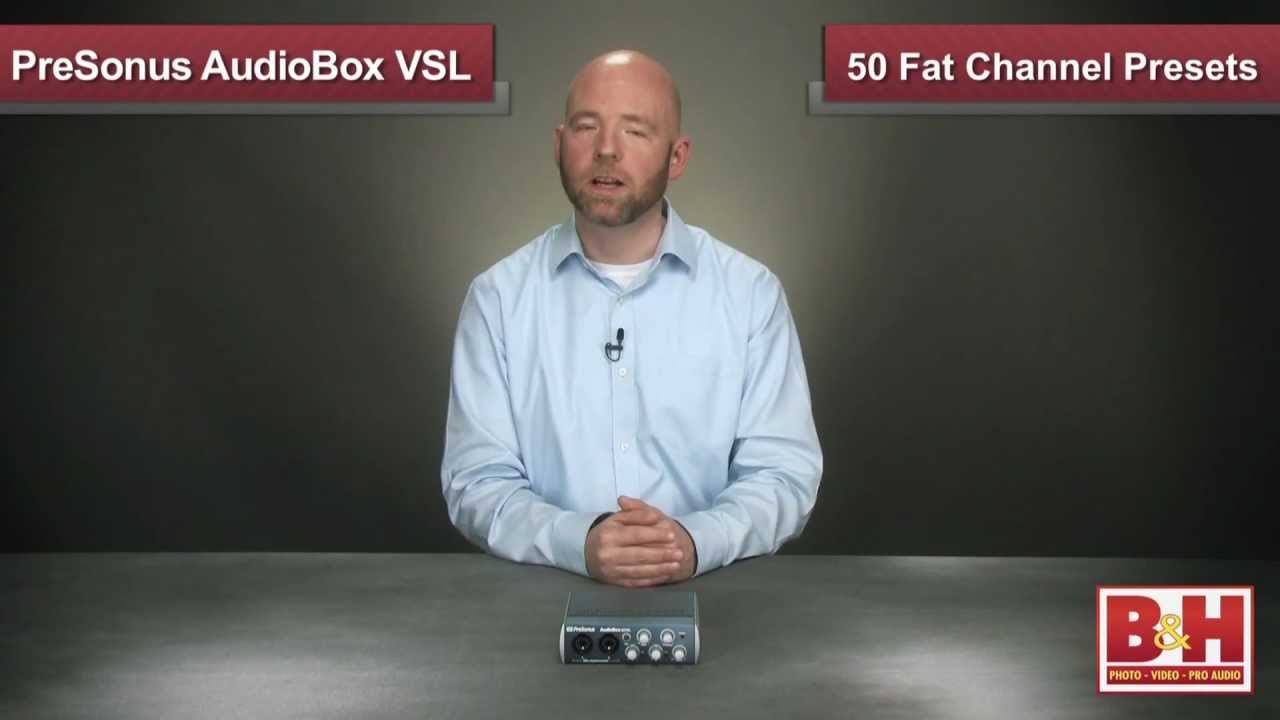 Аудио интерфейс Presonus AudioBox 44VSL