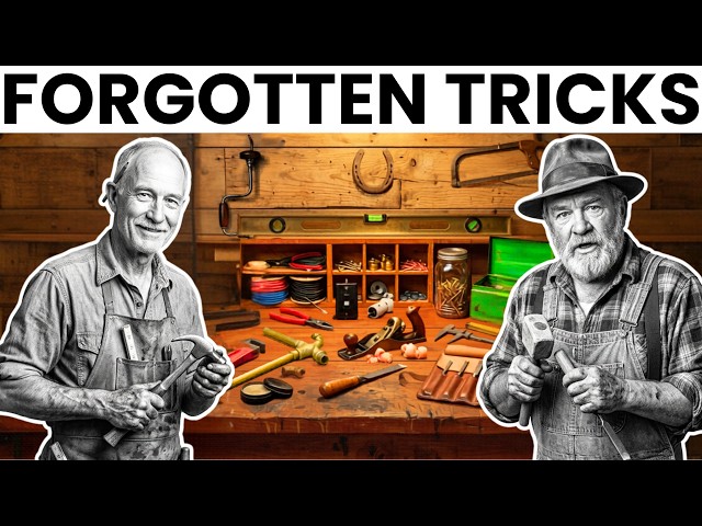 25 LOST Repair Secrets Depression-Era Handymen Took to the Grave