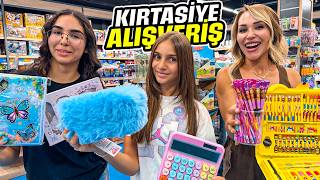 OKULA DÖNÜŞ KIRTASİYE ALIŞVERİŞİMİZ !