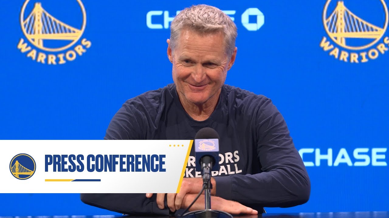 Warriors Coach Steve Kerr Speaks to Media Ahead of the 2024-25 Season