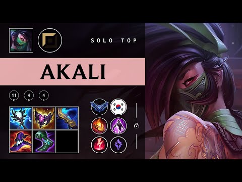 Akali Top vs Urgot - KR Diamond Patch 25.24