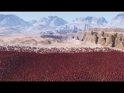 25,000 SPARTANS LAY SIEGE TO ROMAN CITY - UEBS MODS - Ultimate Epic Battle Simulator