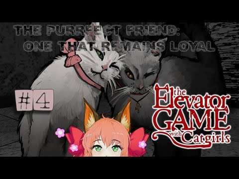 The Elevator Game with Catgirls by NoBreadStudio