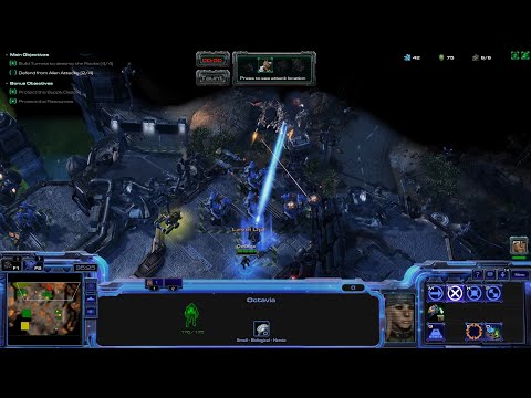 StarCraft 2 Co-op Campaign: Shadow of the Xel'Naga Mission 4 - Xeno Defense