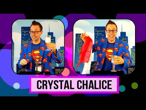 Crystal Chalice Mirror Glass Magic Trick Gospel