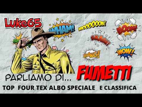 TOP  FOUR TEX ALBO SPECIALE E CLASSIFICA