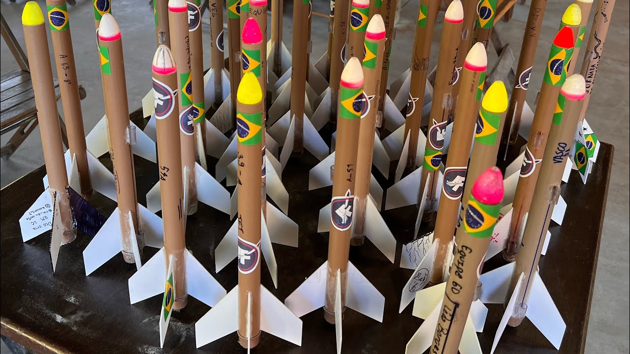 Lançamento de foguetes de combustível sólido 💥🚀 #mobfog #2023