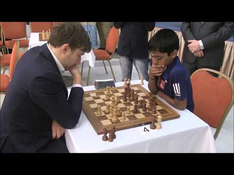 2018-03-01  GM Karjakin - IM Praggnanandhaa.Telepathy? Commented by GM Shipov हिंदी रूसी भाई भाई