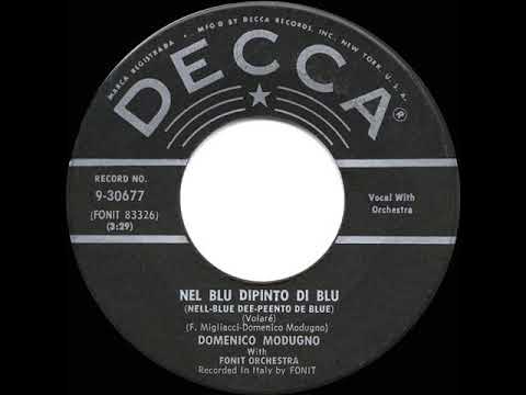 1958 HITS ARCHIVE: Volare (Nel Blu Dipinto Di Blu) - Domenico Modugno (a #1 record)