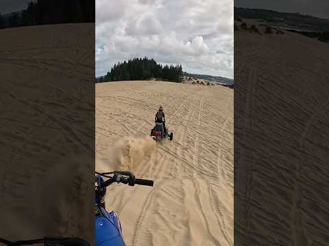 He has a Snowmobile!