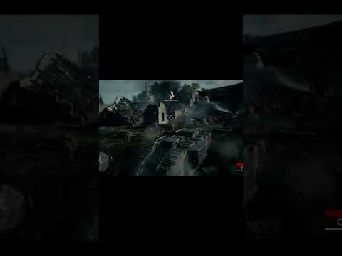 Capturing area by tank part 4 ---- Battlefield 1 #shorts