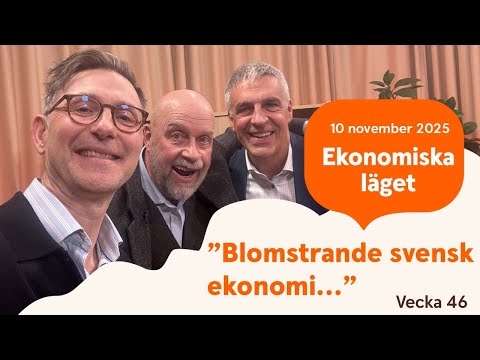 Ekonomiska läget med Swedbank - vecka 46 2025