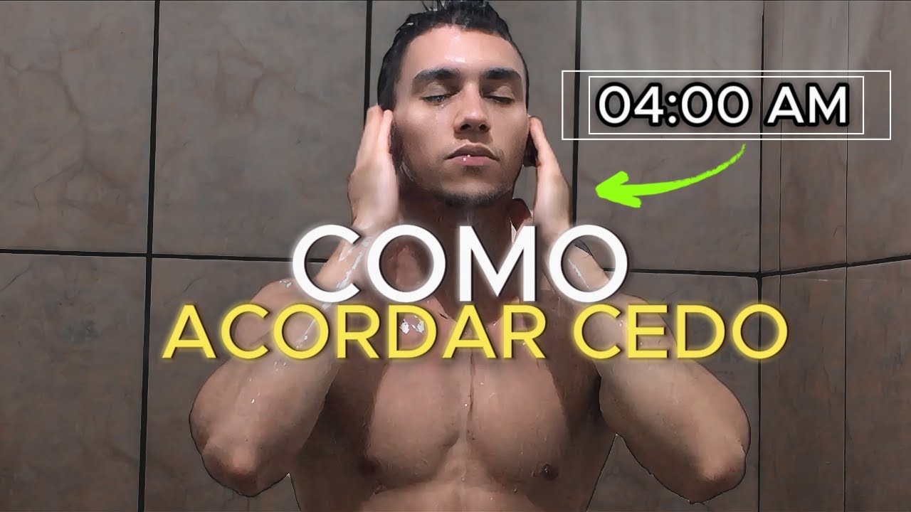 Como eu acordo as 4:00 am Todo os dias | Como acordar mais cedo treinando seu relógio biológico