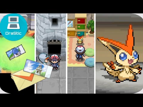 Cheat Ticket Libertad | Victini's Libertad Island event in Pokemon Black and White Drastic Emulator.