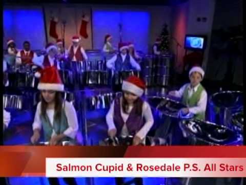 'Joy To The World' - Salmon Cupid and his Gr 5 Steelpan Band Rosedale All Stars