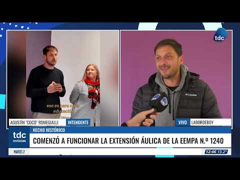 AGUSTÍN "COCO" ROMEGIALLI | LABORDEBOY CELEBRÓ EL INICIO DE LA EEMPA