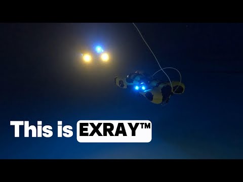 EXRAY™ | 专业水下检测机器人 | Hydromea