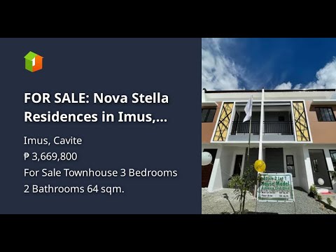 FOR SALE: Nova Stella Residences in Imus, Cavite