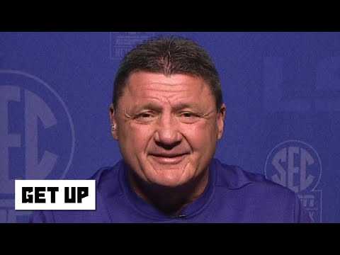 Video: Ed Orgeron Joins ESPN's 'Get Up' To Discuss CFP Rankings, Alabama Game, Plus More