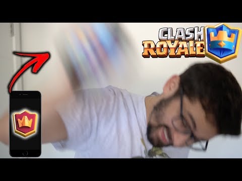 PASSEI O MEU RECORDE DE TROFEÌUS E QUEBREI TUDO NO CLASH ROYALE