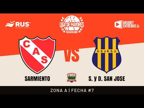 Liga Provincial Masculina de Mayores 2026 – 1° Fase | Zona A – Fecha 7: Sarmiento – San José