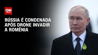 Vídeo: Otan e UE condenam Rússia após drone invadir a Romênia | CNN PRIME TIME