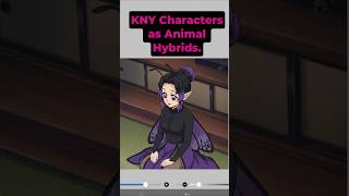 What if the characters from Kny were animal hybrids? #kny #demonslayer #drawing #animeart