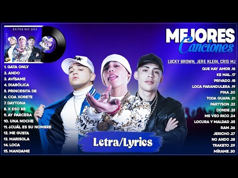 Jere Klein, Lucky Brown, Cris MJ Mix Reggaeton Chileno 2024 - Lo Más Escuchado 2024 (Letra/Lyrics)