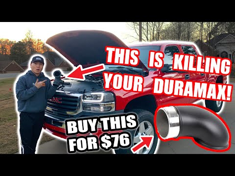 $76 AMAZON TURBO MOUTHPIECE AND $15 FOR PCV REROUTE!