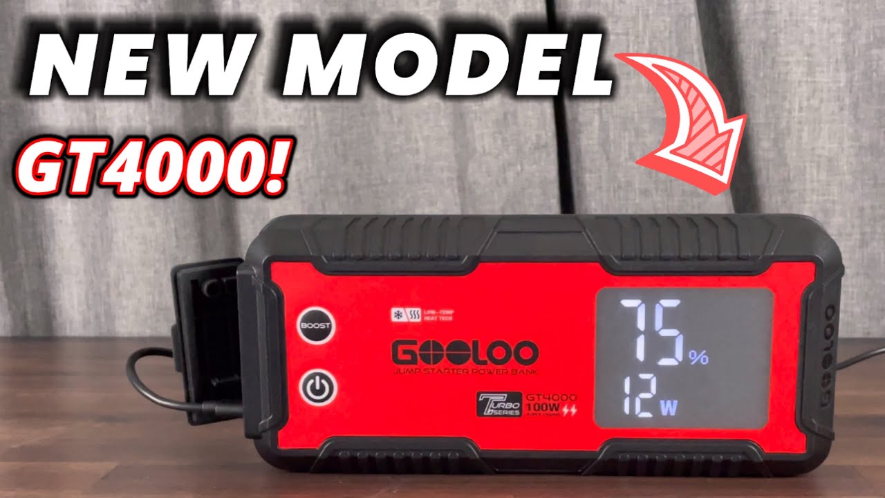 Best Jump Starter New GooLoo GT4000!!! @ProjectFarm