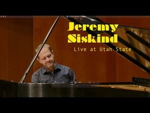 Jeremy Siskind performs "Misty" at Utah State