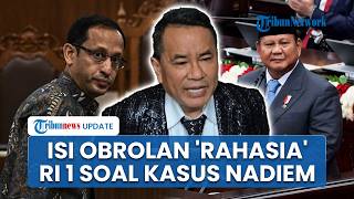 Hotman Paris Bongkar Isi Obrolan 'Rahasia' Kasus Nadiem dengan Prabowo, Singgung Vonis Salah Ibam