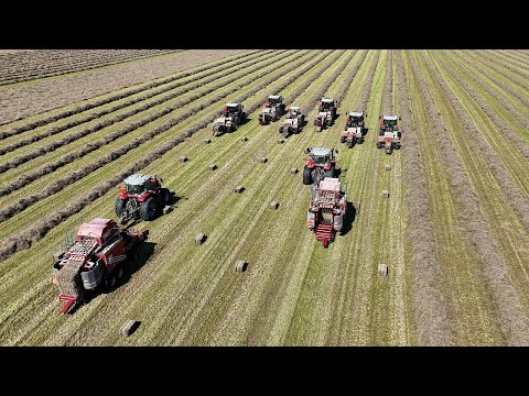The Crew and Equipment Behind a 240,000 Bale Hay Farm